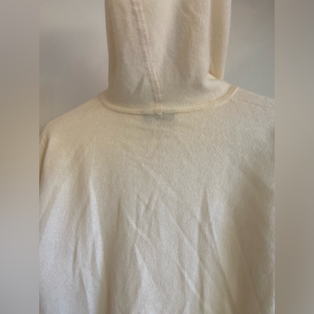 White and Warren Cashmere Zip Hoodie -S - Picture 10 of 16